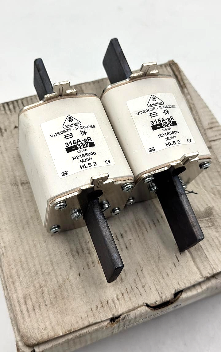 Jean Müller R2185900 NH Fuse Link – 315A, 690V AC ( Pack of 2 )0