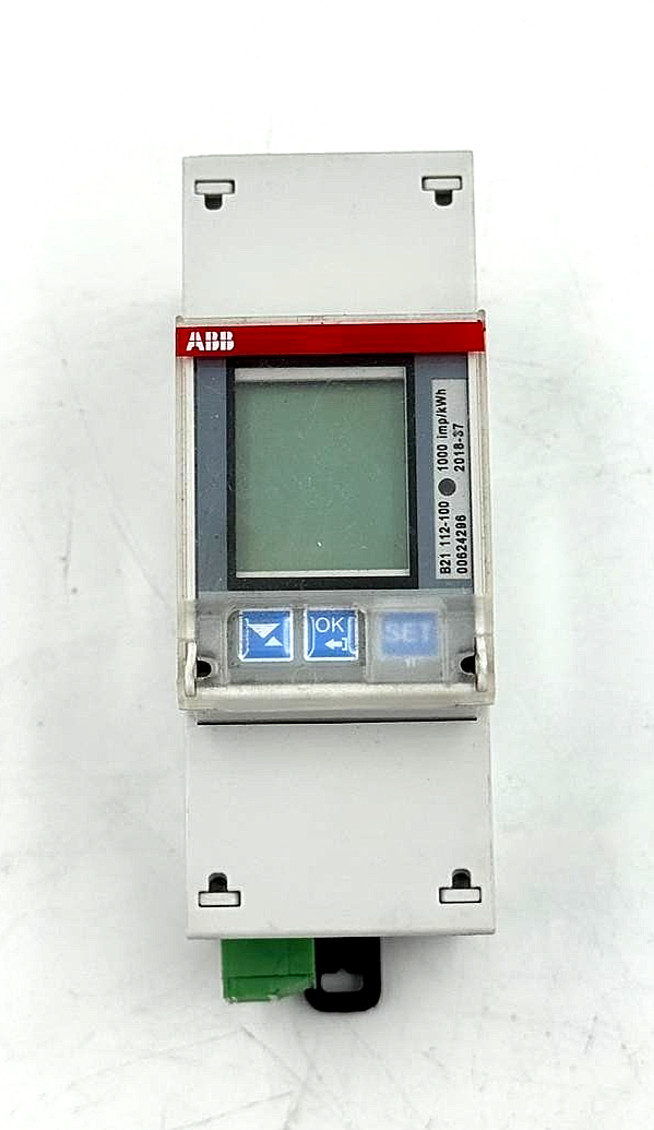 ABB B21 112100 SinglePhase Energy Meter | Made in Italy ( 1 pcs )0