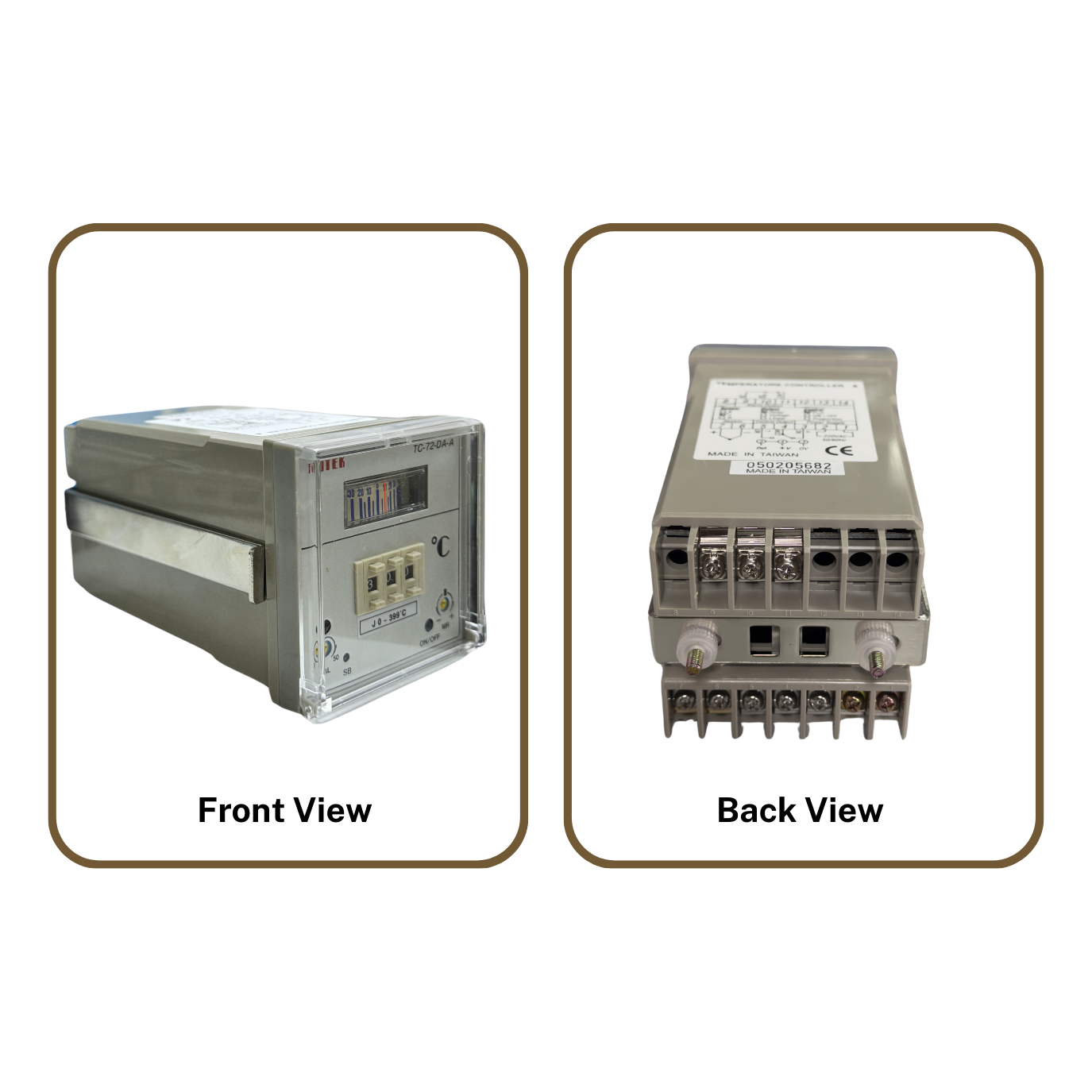 TC72DAJR3A Temperature Controller | JType Sensor Support (0~399°C) | Relay3