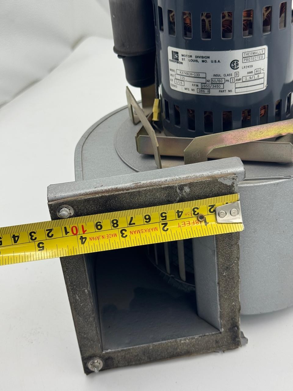 Kooltronic KBB49108 Centrifugal Blower with K37HXCH133 Motor | Made in USA4