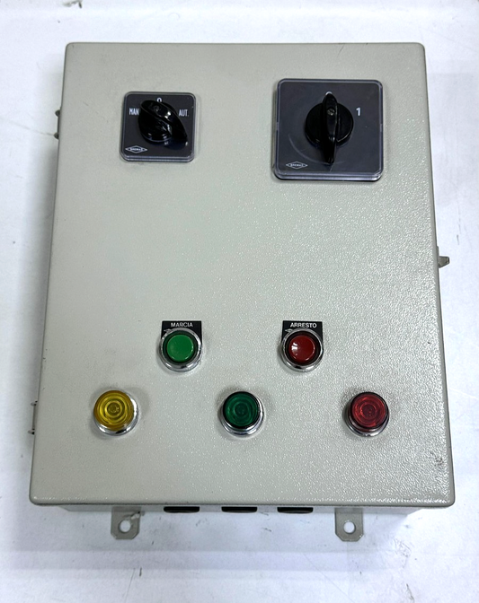 ELMA | Manual/Auto Motor Control Panel Box | Start & Stop Buttons1