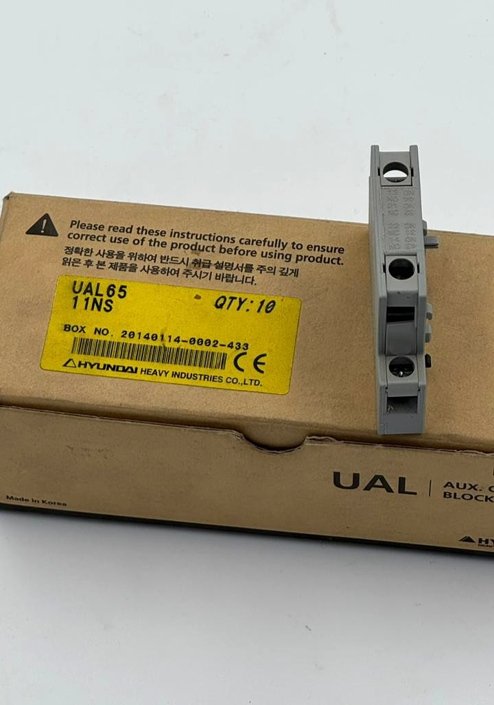 Hyundai | UAL65 11 NS |  Auxiliary Contact Block | Made in Korea( 1 pcs )1