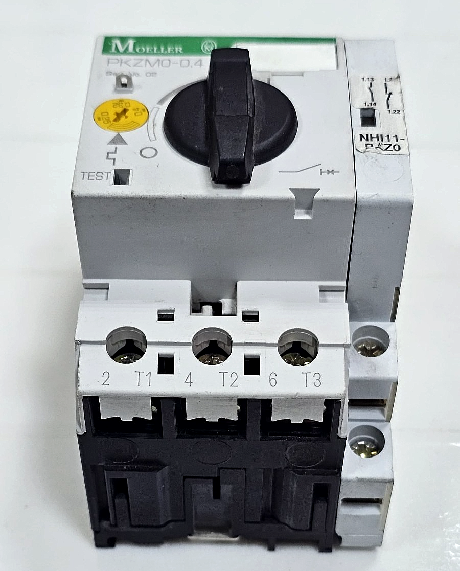 Moeller PKZM00.4 Motor Protection Circuit Breaker | 0.4A4