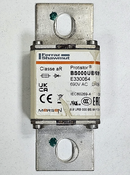 Ferraz Shawmut Protistor | BS000UB69V125 | Fuse | 125A | 690V AC1