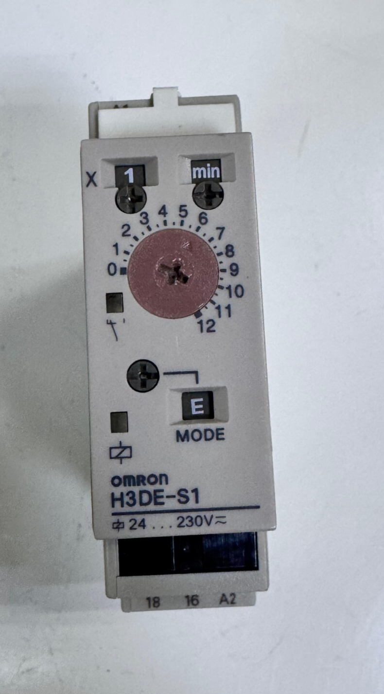 OMRON H3DES1 Timer Relay 24230V AC/DC MultiFunction Realy 0.1s–120h DIN Rail0