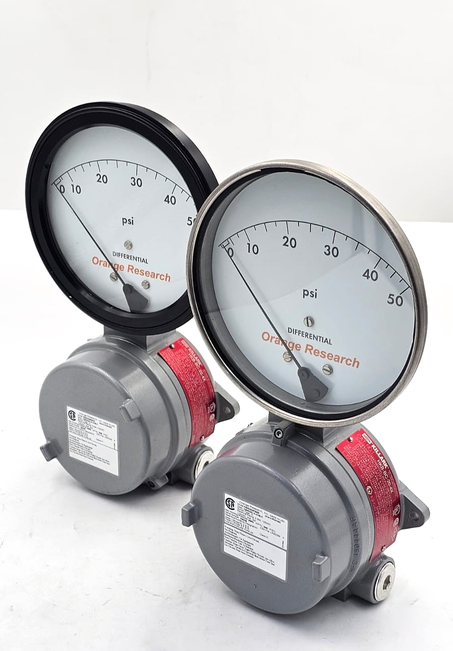 Orange Research 1504DGS / KILLARK HKBBC204X  Pressure Diaphragm Gauge 50 PSI8