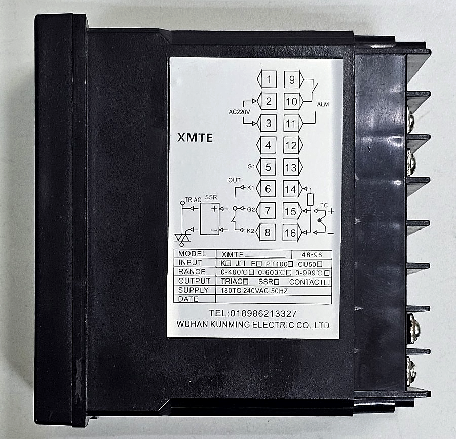 WUHAN | MINGYANG | XMTE7601 | Temperature Controller2