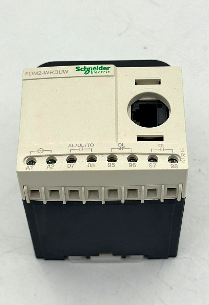 Schneider Electric EOCRFDM2 (FDM2WRDUW) Motor Protection Relay, 0.5–60A, 100–22