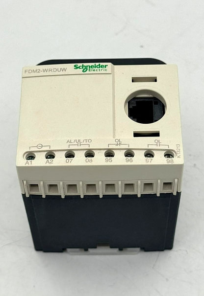 Schneider Electric EOCRFDM2 (FDM2WRDUW) Motor Protection Relay, 0.5–60A, 100–22