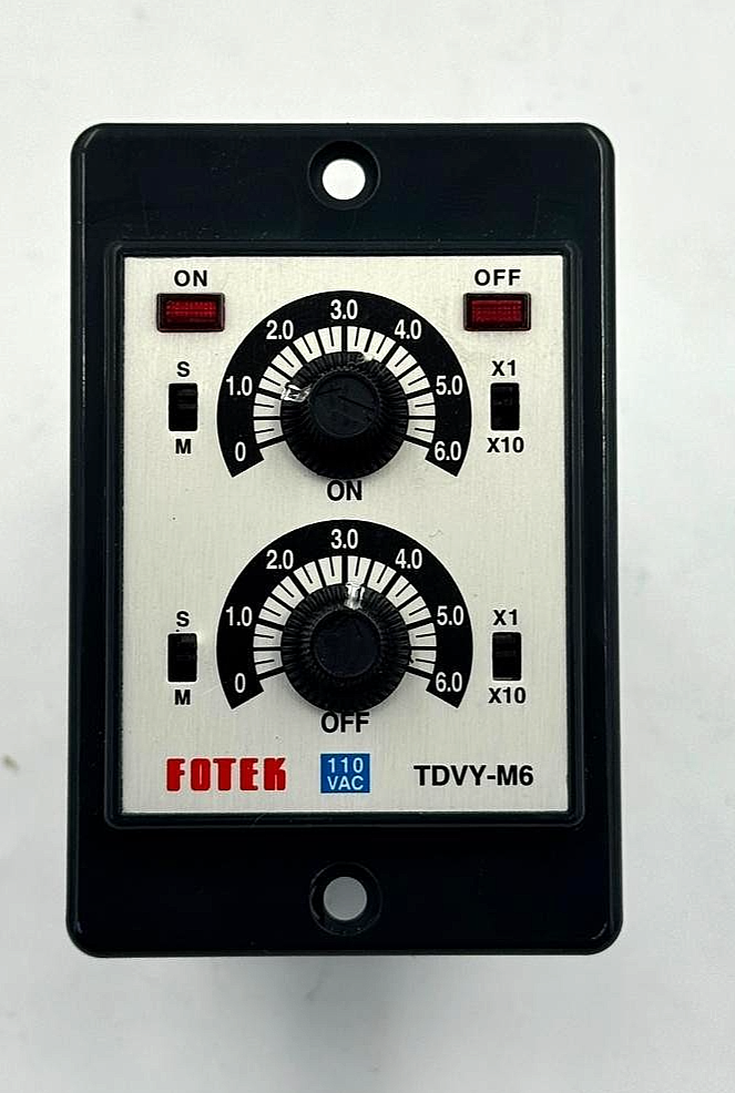 Fotek TDVYM6110VAC Twin Timer Relay | Made in Taiwan1