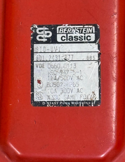 BERNSTEIN Classic | SIDUV1 | Rope Pull Switch | 601.2431.8772