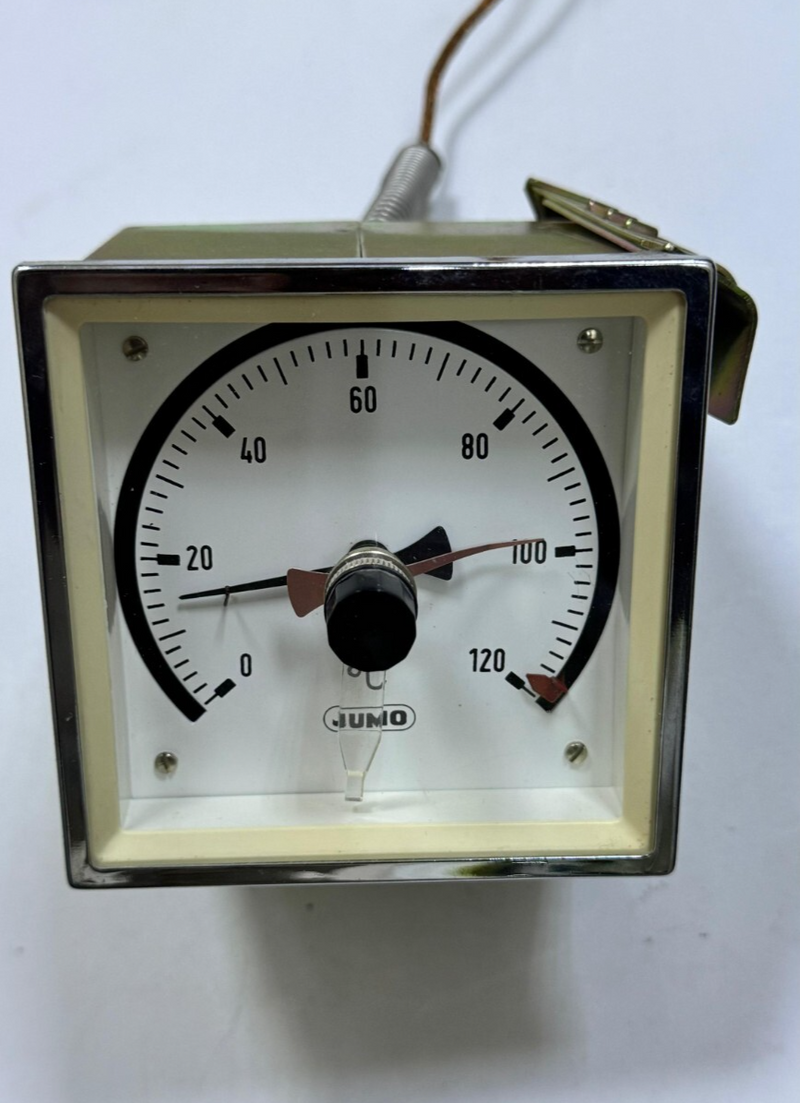 JUMO Temperature Switch 0–120°C | Magnetic Snap & SlowAction Contact 250V~0