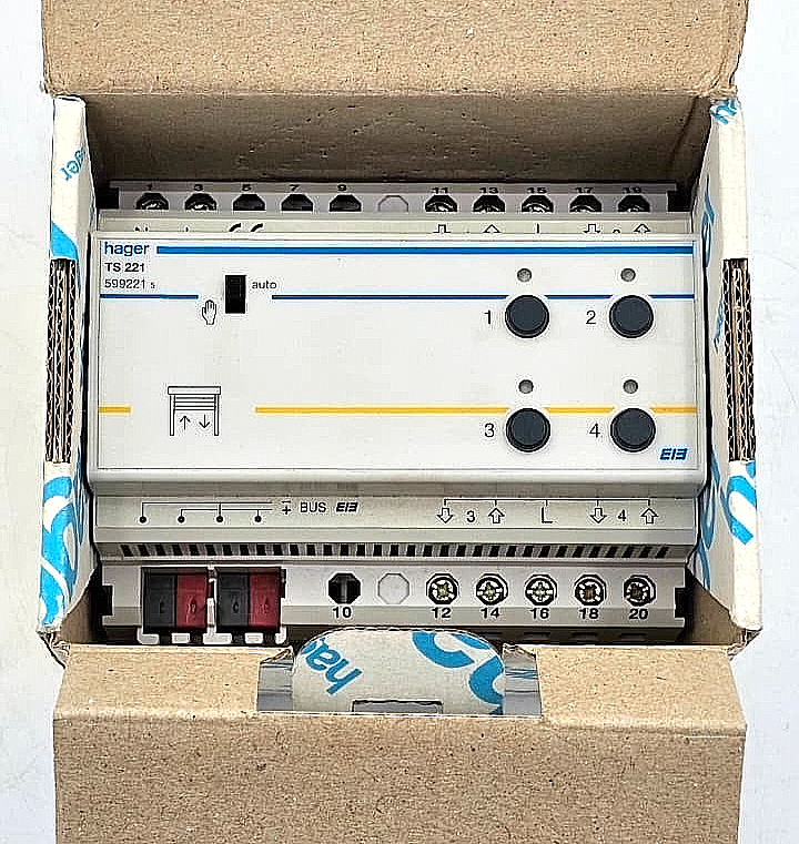 Hager TS221 Blind Control Module | Made in France0