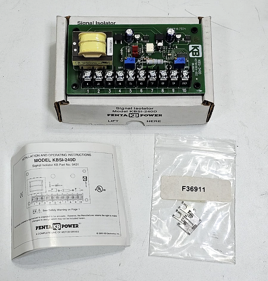 KB Electronics |  KBSI‑240D (9431B) | Signal Isolator0