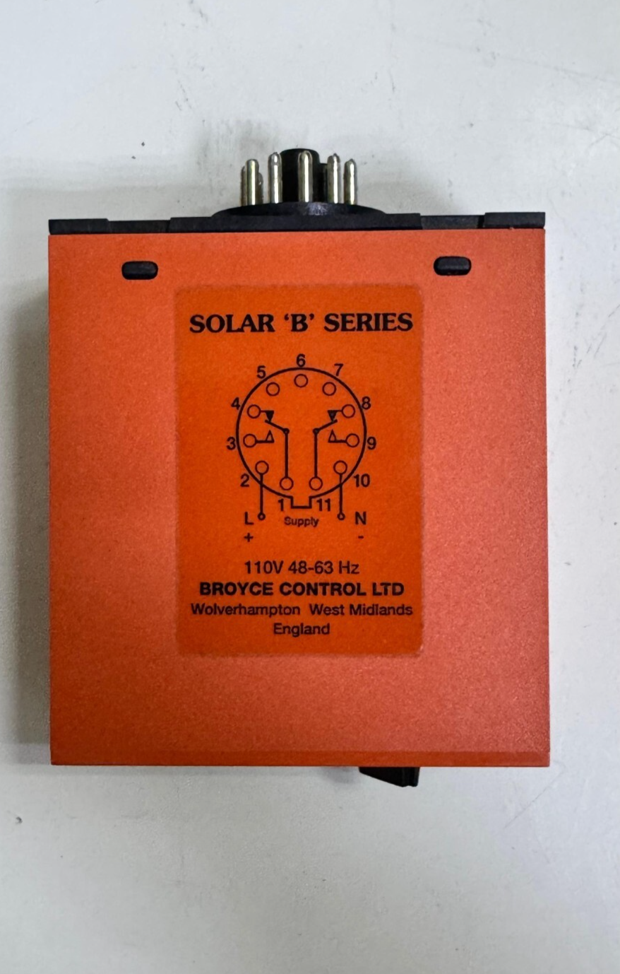Broyce Control B1DF Timer Relay | SOLAR 'B' Series | 110V AC | 5A Contact  ( 32