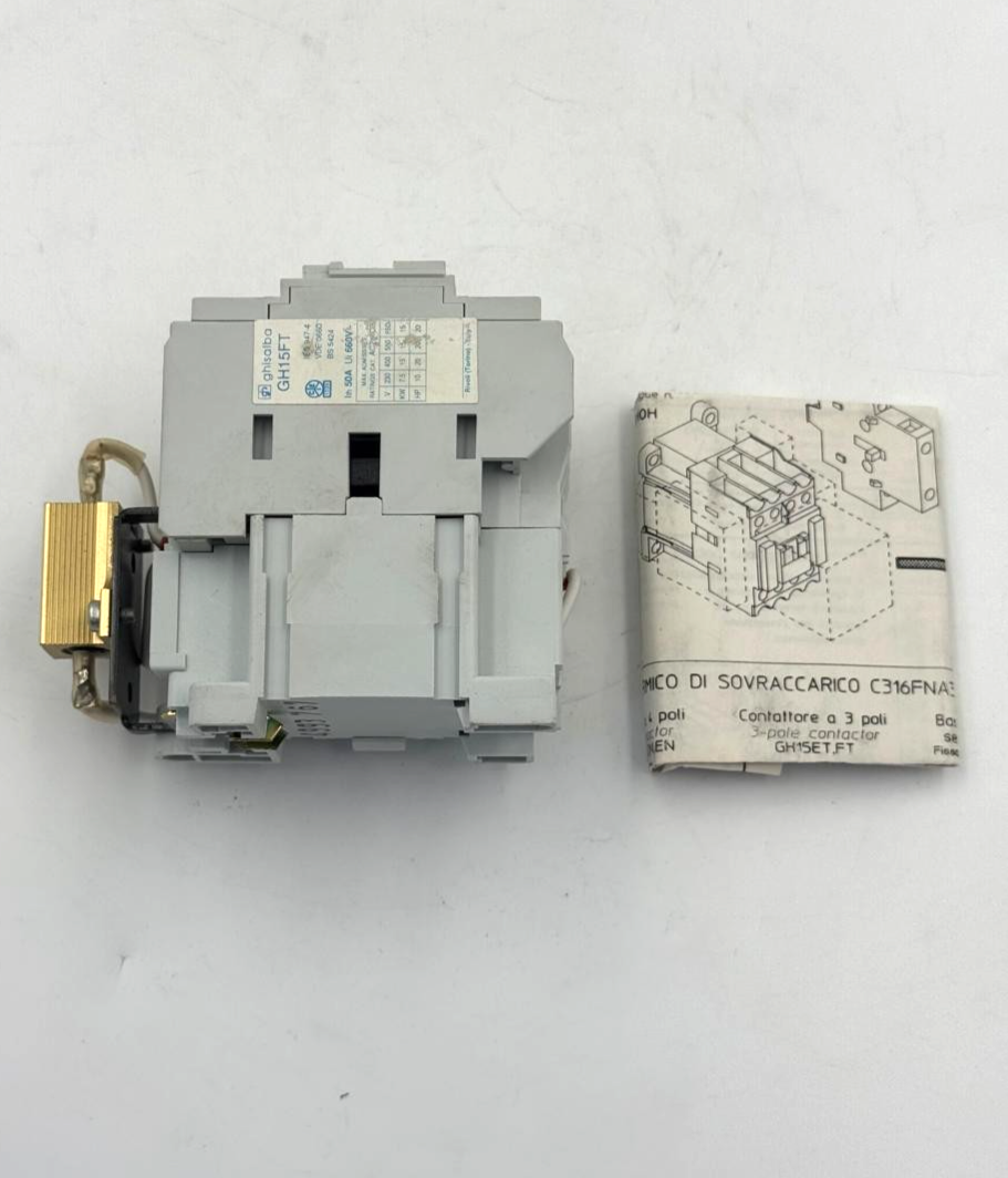 Ghisalba GH15S11LO Contactor | GH15FT310 | 690V | Made in Italy9