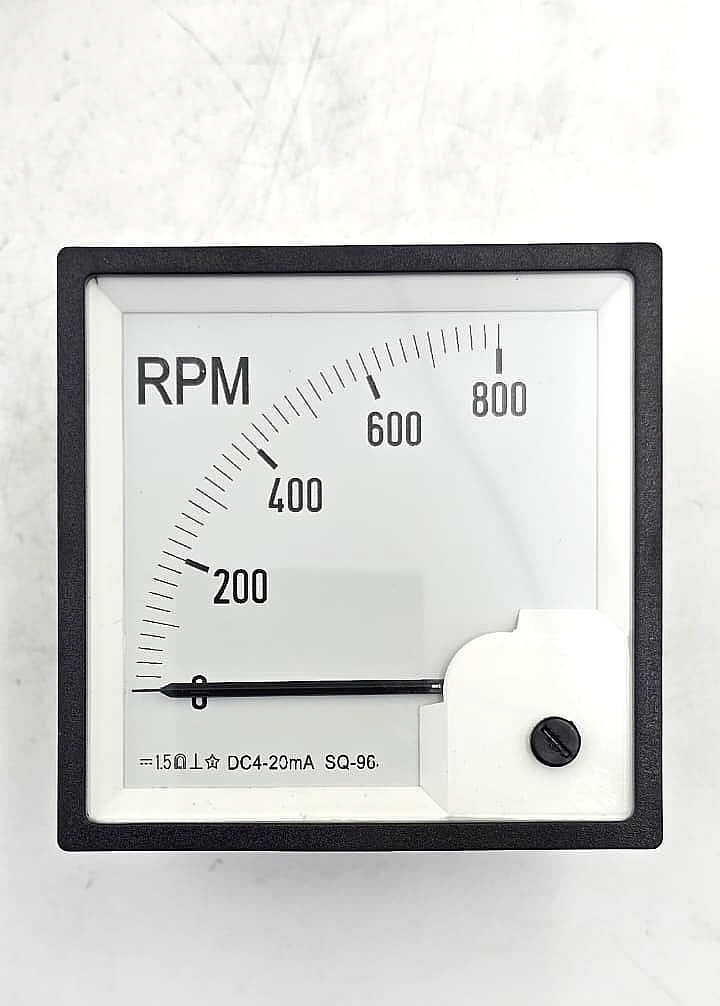 SQ96 RPM Panel Meter | 0800RPM | DC 420mA1