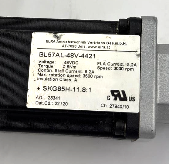 ELRA Antriebstechnik BL57AL48V4421 Brushless DC Motor ( 1 pcs )2