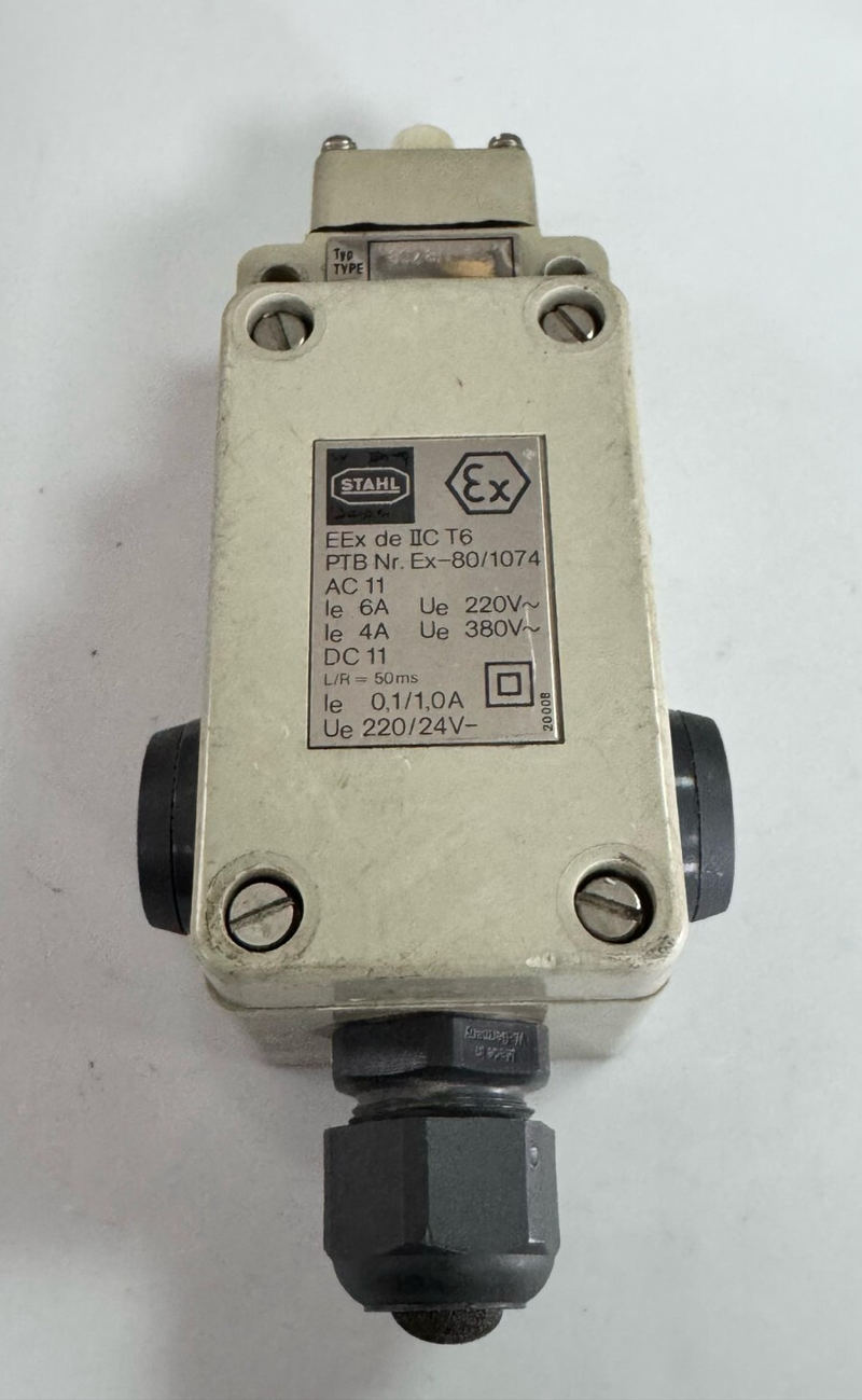 STAHL 8078/110 EEx de IIC T6 Explosion Proof Switch0