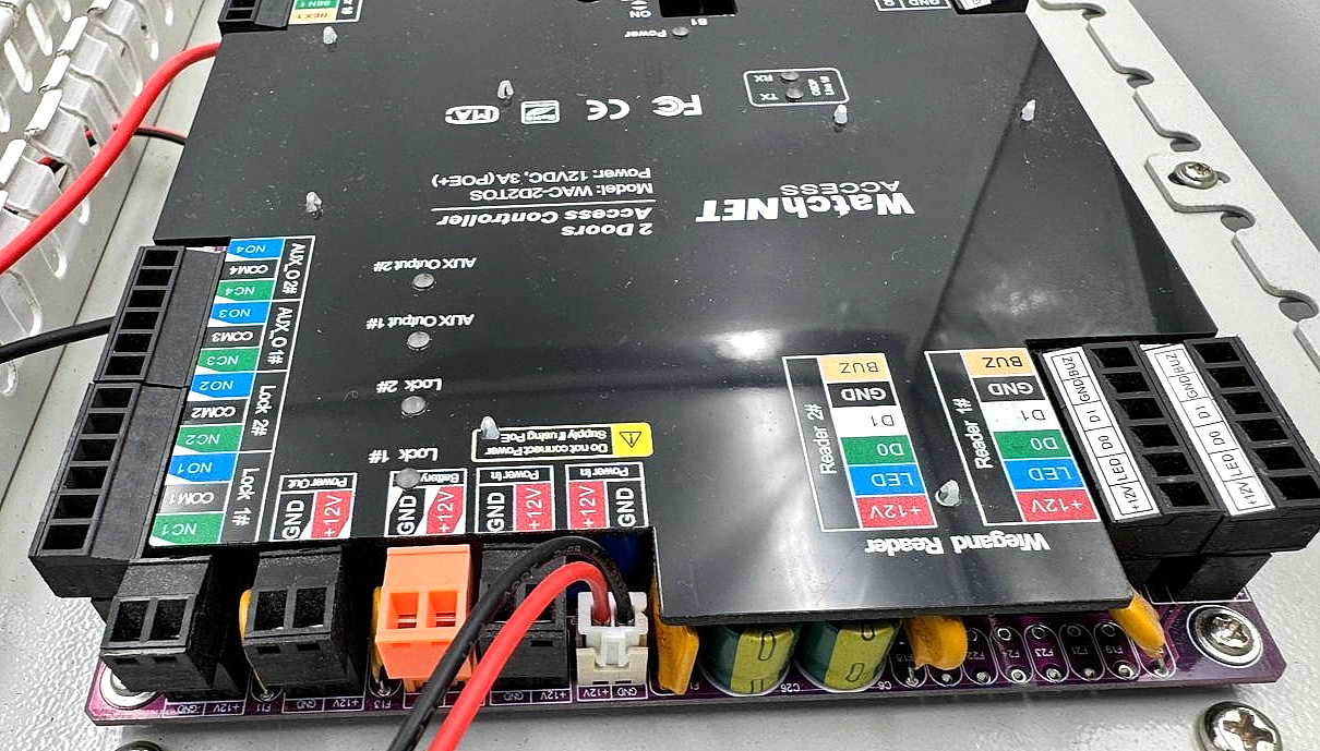 WatchNET Network Access Controller WAC2D2TOSPCB & WAAPSU126A Power Supply9