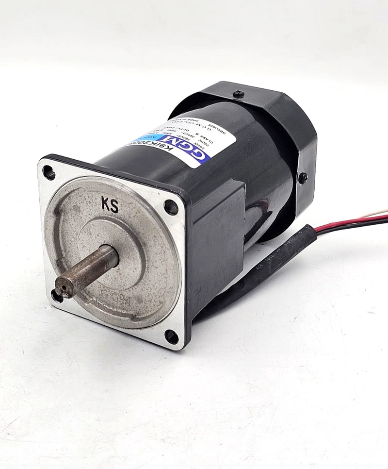 GGM K9IK200FM Induction Motor | 200W, 380V 3Phase, 50/60Hz | Made in Korea0