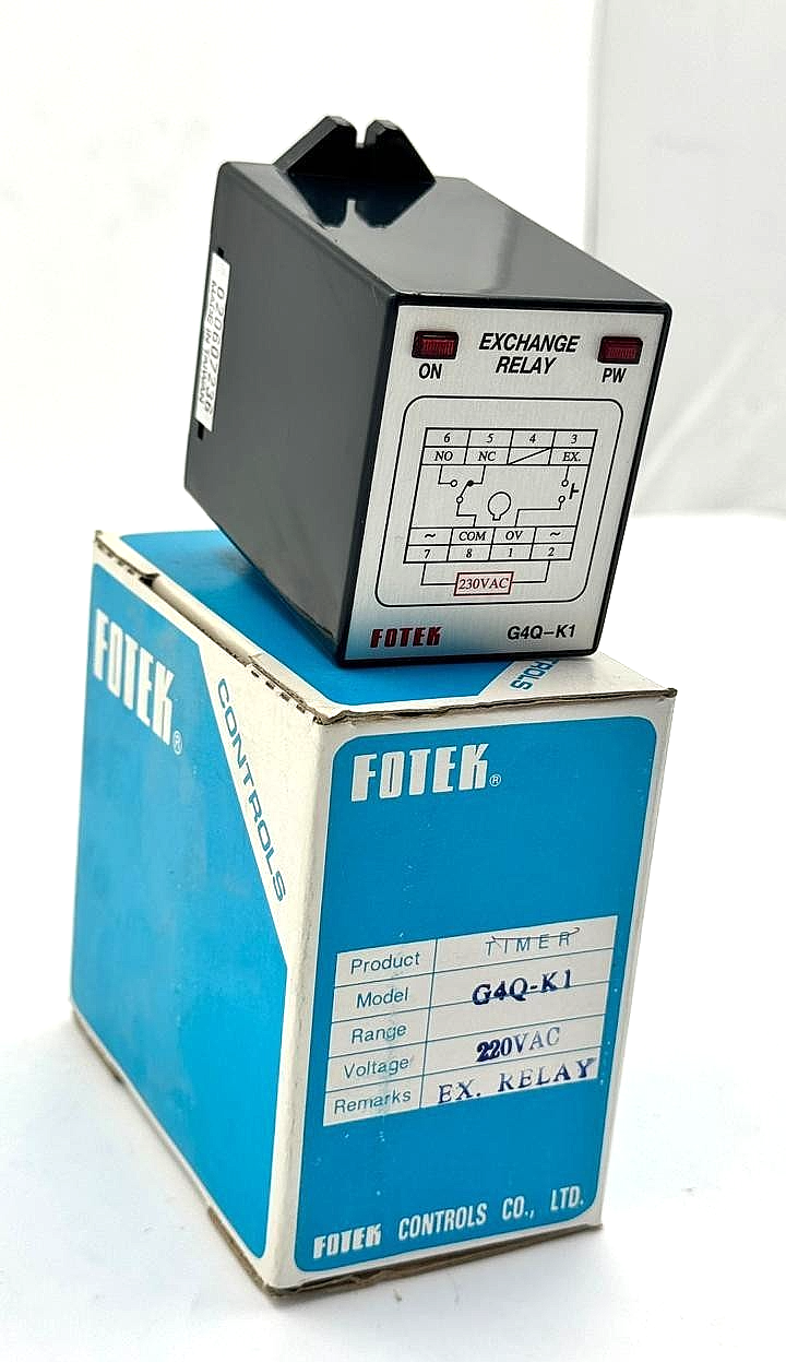 FOTEK G4QK1 Exchange Time Relay | Made in Taiwan0
