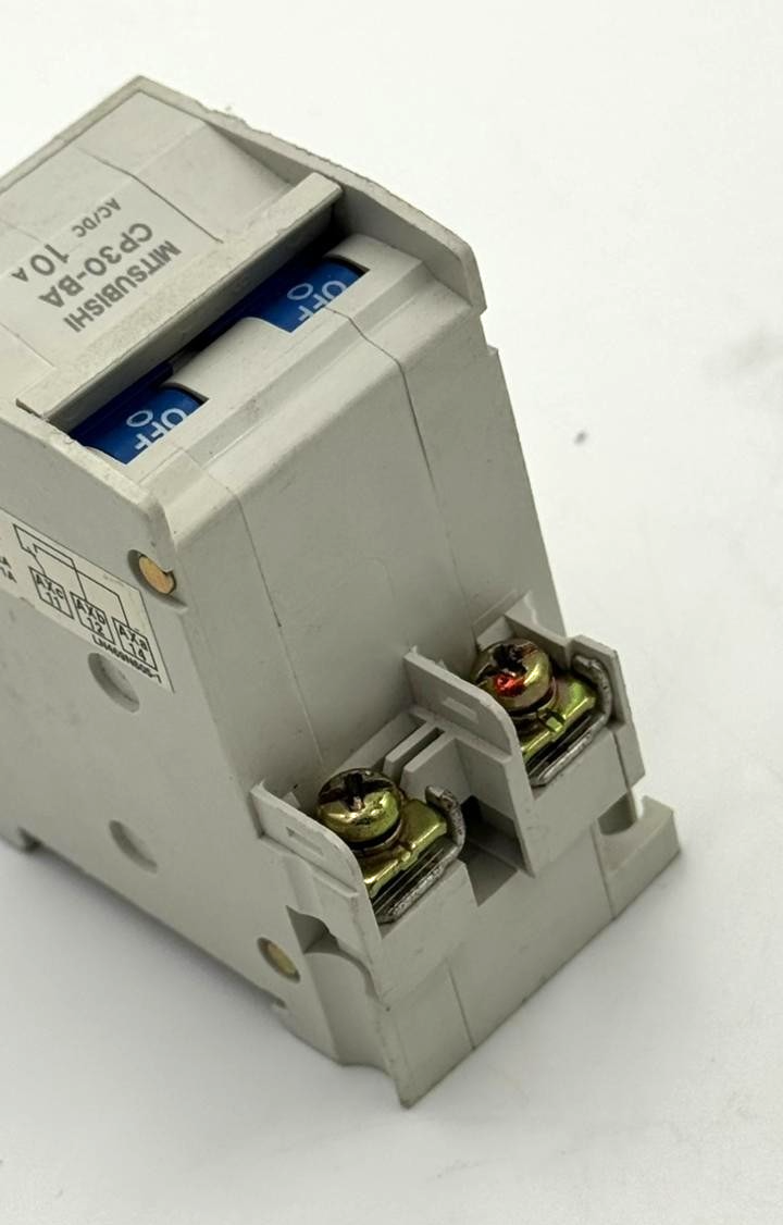Mitsubishi CP30BA 2Pole Circuit Protector, 10A |  220V AC ( 1 pcs )4