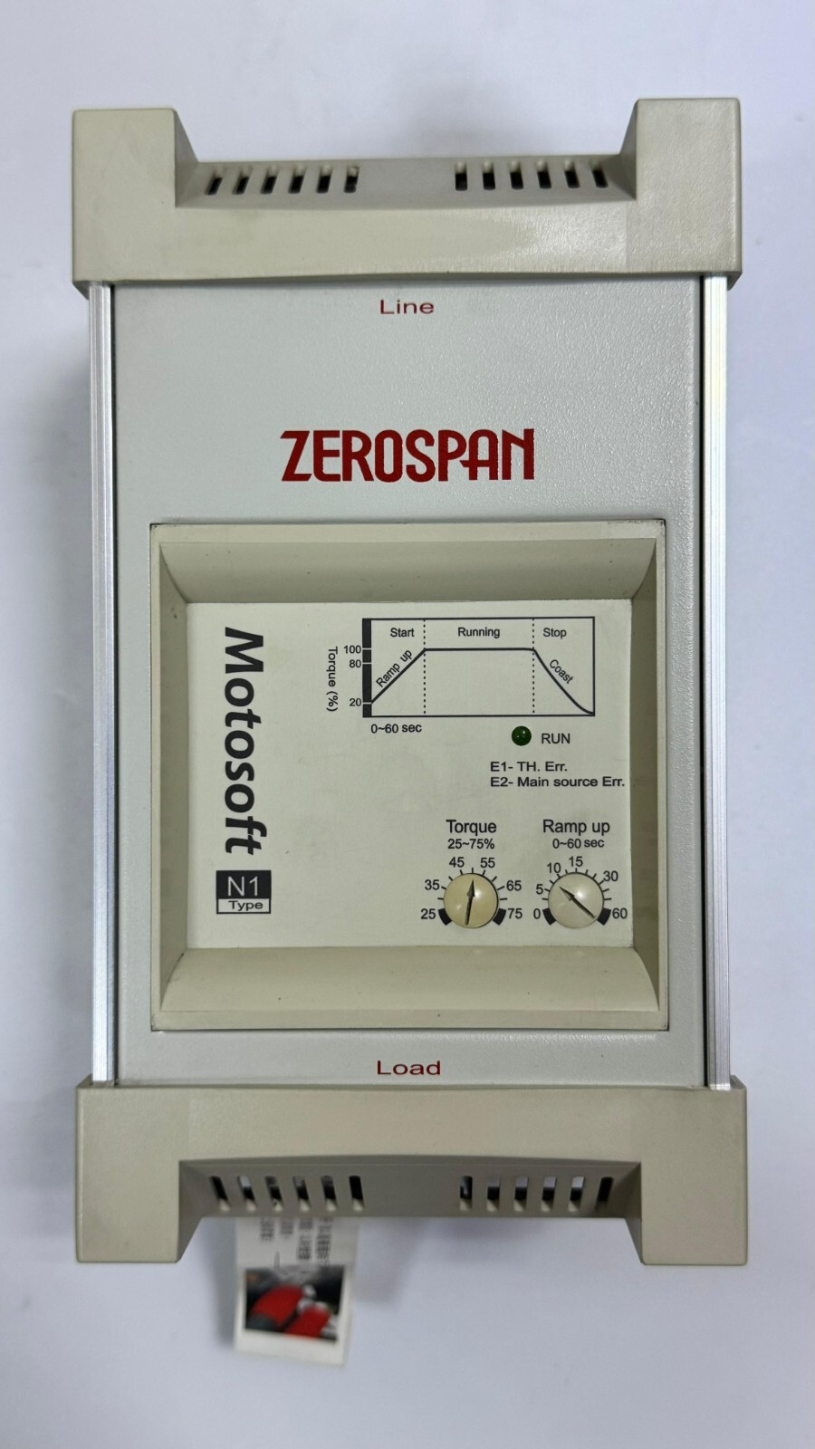 Motosoft ZEROSPAN N1*32017Motor Soft Starter –380V AC, 17A | Coil AC 220V1