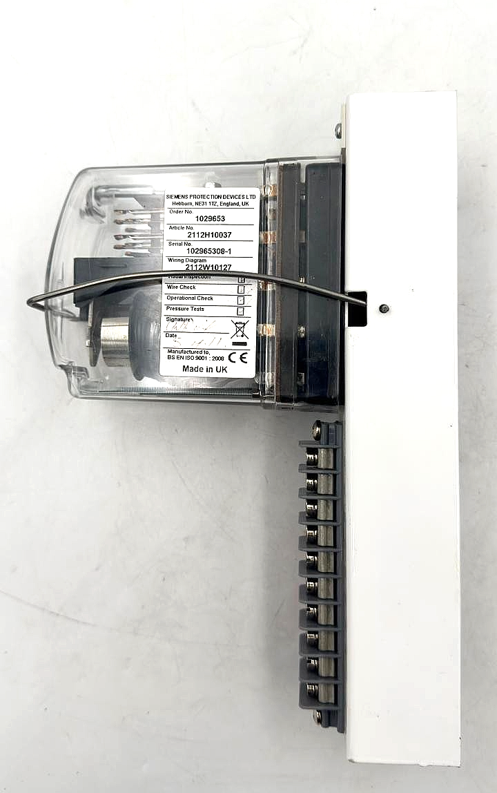 Siemens 2112H10037  Protection Relay Set – Made in UK1