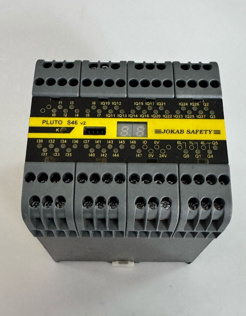 Jokab Safety Pluto S46 V2 2TLA020070R1800 Safety PLC System | SIL3 PLe Certified0