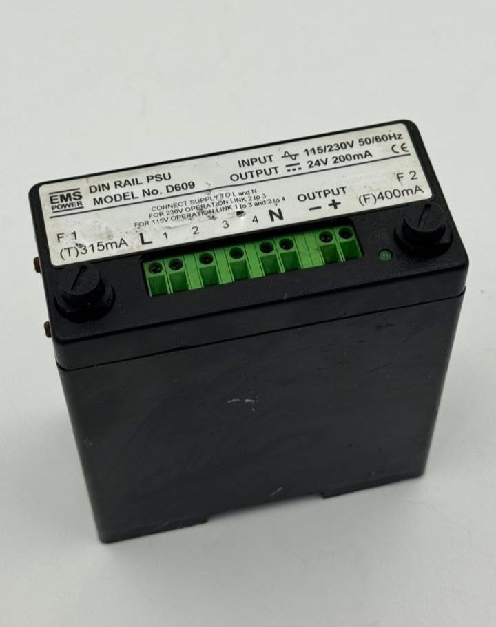 EMS Power | D609 Din Rail Power Supply unit | (1 PCS)1
