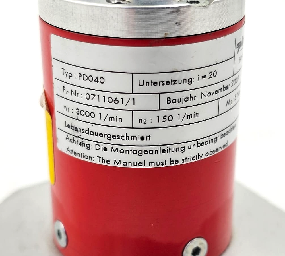Planetroll PD040 Planetary Gearhead2