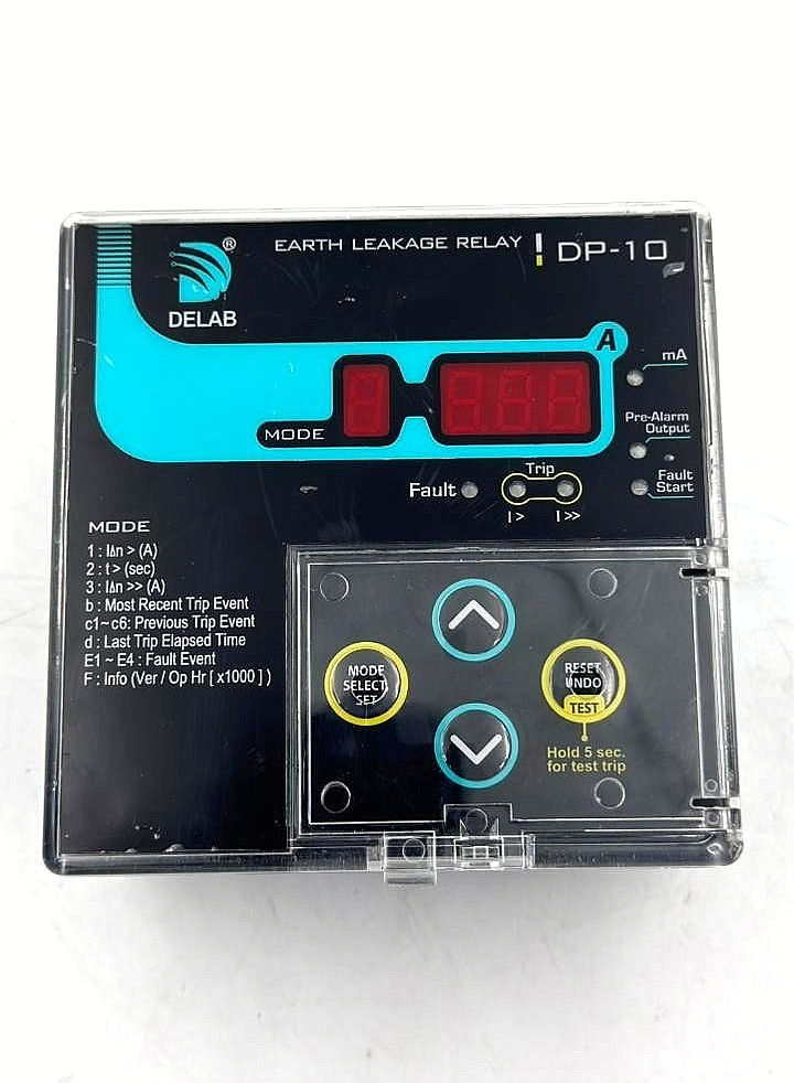 DELAB DP21 Digital Earth Leakage Relay0