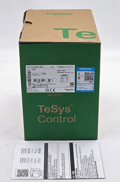 Schneider Electric TeSys LC1D150KUEC Contactor 440V150A | 100250V AC/DC Coil8
