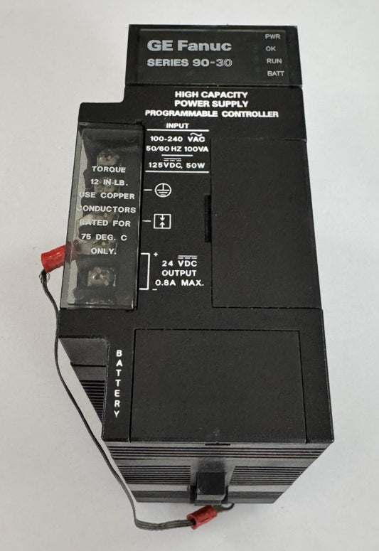 GE Fanuc IC693PWR330F Power Supply Module | Series 9030 | 120/240VAC - saleem al tamimi electric equipment trading co llc-UAE