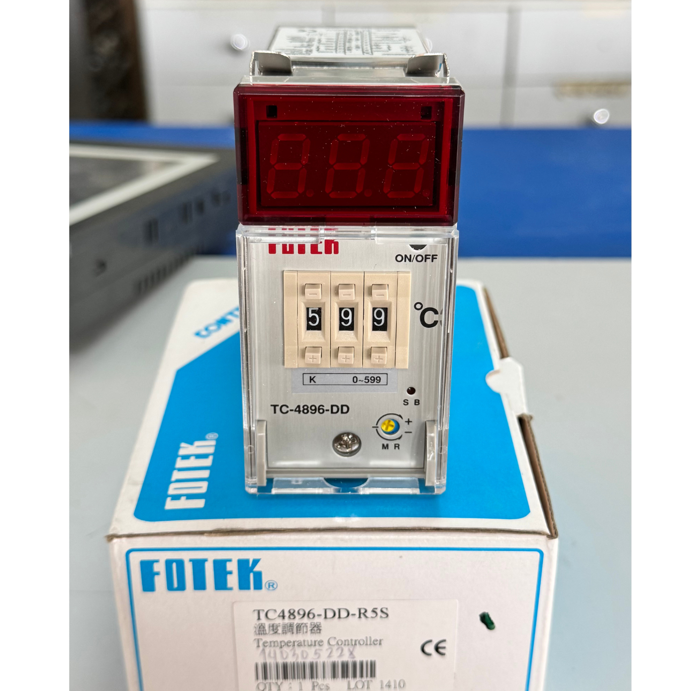 TC4896DDR5S Digital Temperature Controller with KType Input, Relay Output - saleem al tamimi electric equipment trading co llc-UAE
