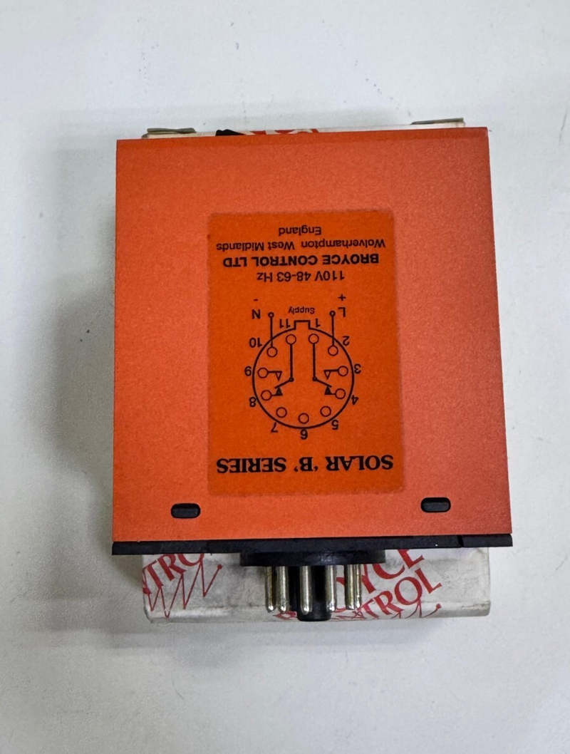 Broyce Control B1DF Timer Relay | SOLAR 'B' Series | 110V AC | 5A Contact  ( 30
