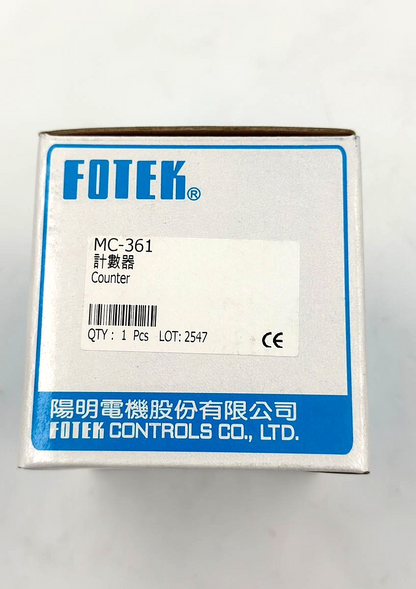 Fotek MC361 Digital Counter | Made in Taiwan7