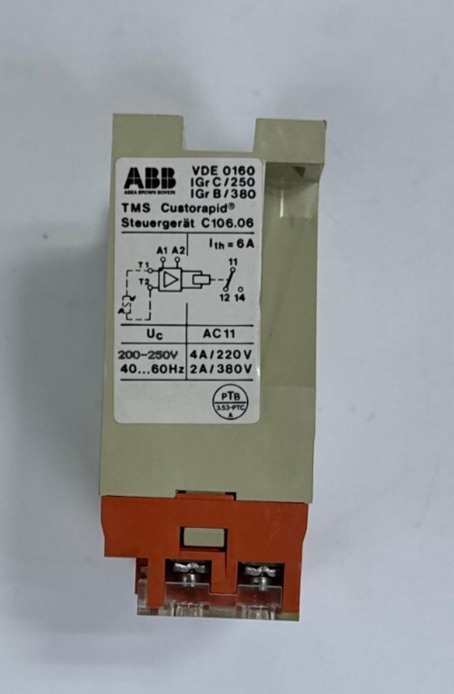 BBC Brown Boveri Control Unit C106.02 Control Unit | 6A Ith | 200–250V AC1