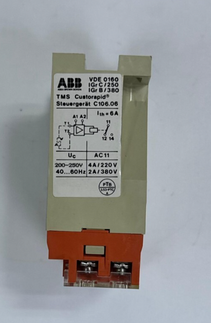 BBC Brown Boveri Control Unit C106.02 Control Unit | 6A Ith | 200–250V AC1