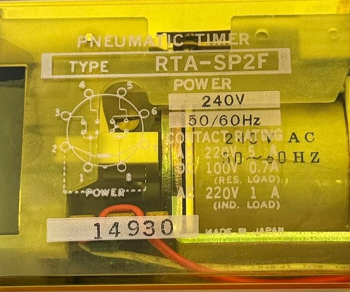 IZUMI RTASP2F Pneumatic Timer | Made in Japan4