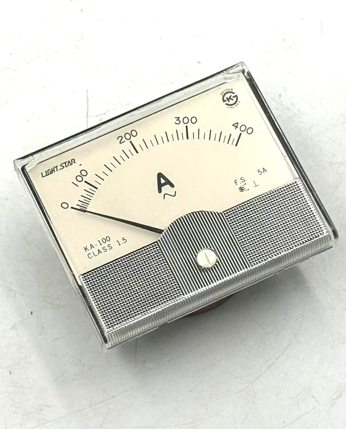 Light Star KA100 Analog AC Ammeter 0–400A1