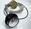Compound Pressure Gauge | 0.1 to 0.1 MPa | Vacuum Pressure Dial Meter0