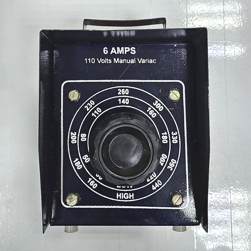 Variable Manual Transformer | 110V | 6A  | Adjustable Voltage Regulator0