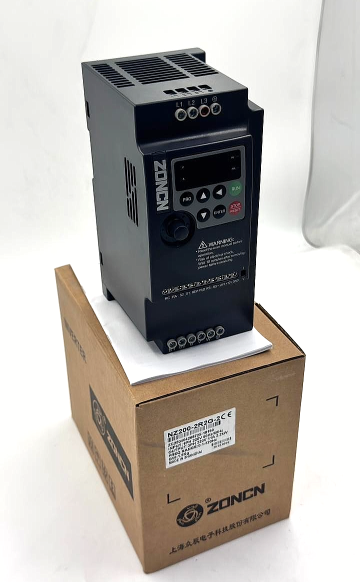 ZONCN NZ2002R2G2 Variable Frequency Drive (VFD) | 220V Input1PH/Output3PH0