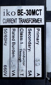 IKO | BE30MCT | Current Transformer – 660V, 50A Primary, 5A Secondary3