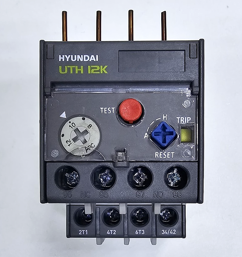 Hyundai UTH 12K A0012S Thermal Overload Relay |8 A to 12 A| 690V, Made in Korea1