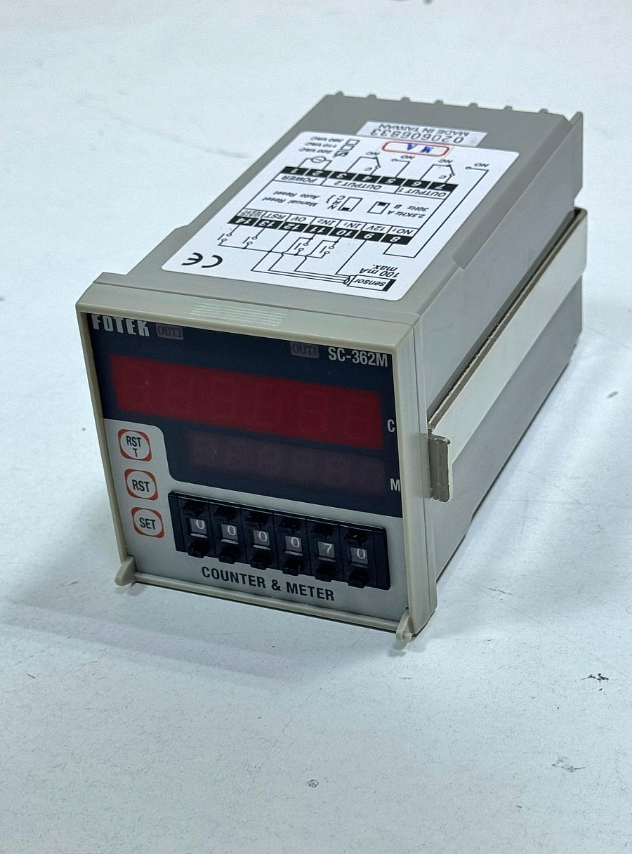 Fotek | SC362M | Digital Counter & Meter | LED Display2