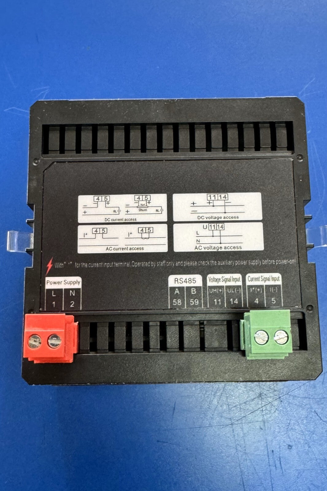Single Phase DC Current Meter – SMP9635S, Class 0.5, AC/DC 85255V1