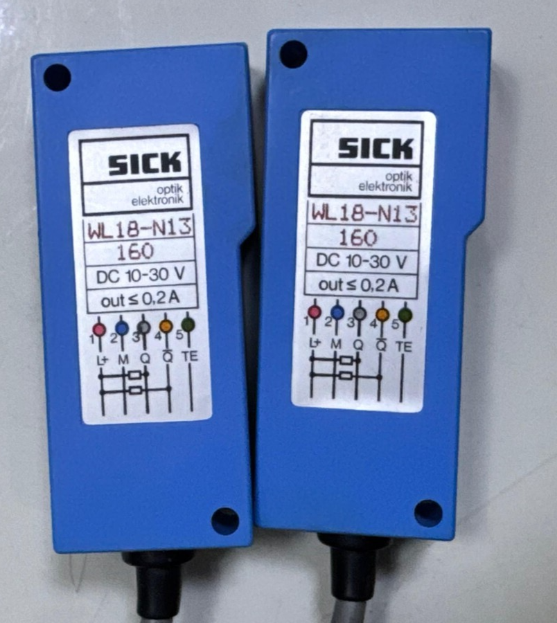 SICK WL18N13 Photoelectric Sensor | 10–30V DC Power Supply | Max Output 0.2A4